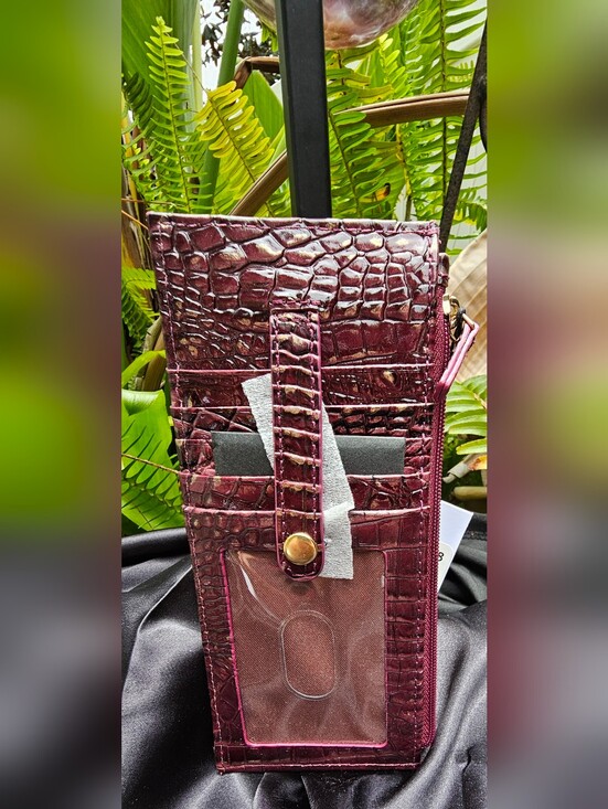Brahmin Handbags - NWT Brahmin Sunset Solid Melbourne Slim Card Wallet